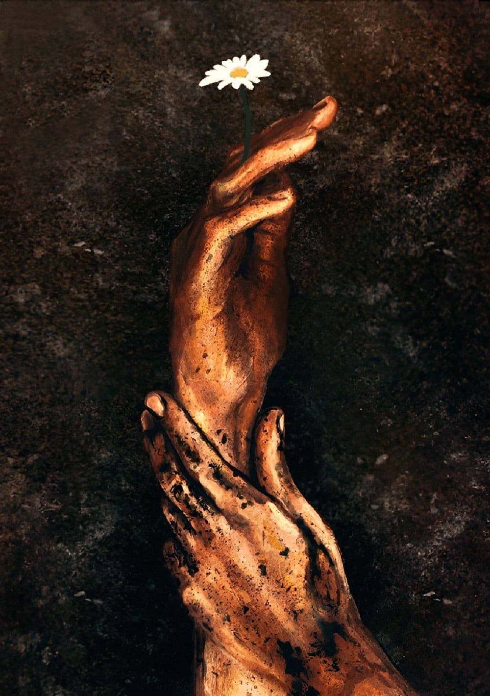 کاور آلبوم «unreal unearth»، هوزییر