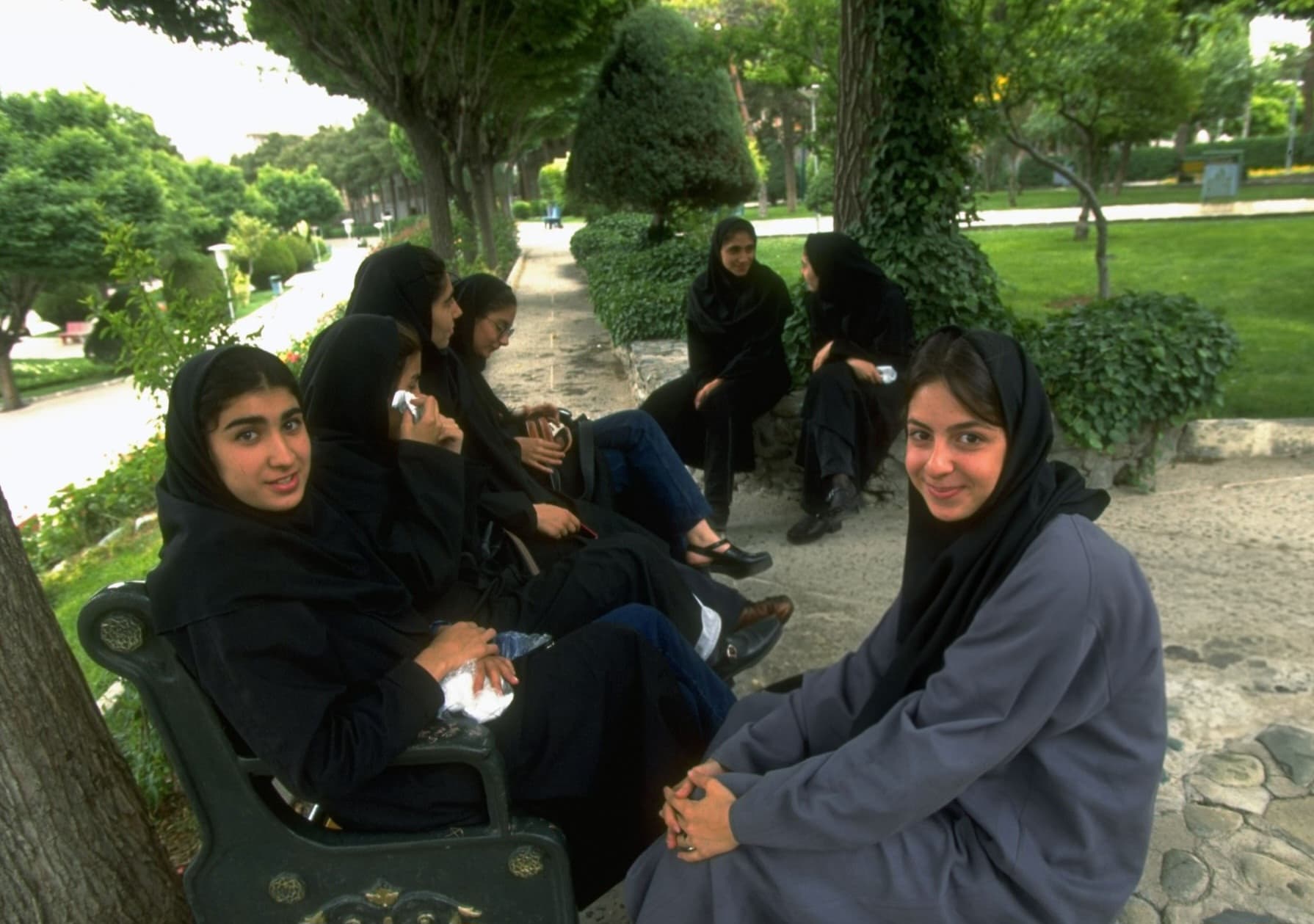 تهران دهه هفتاد شمسی، عکس از بری ایورسون