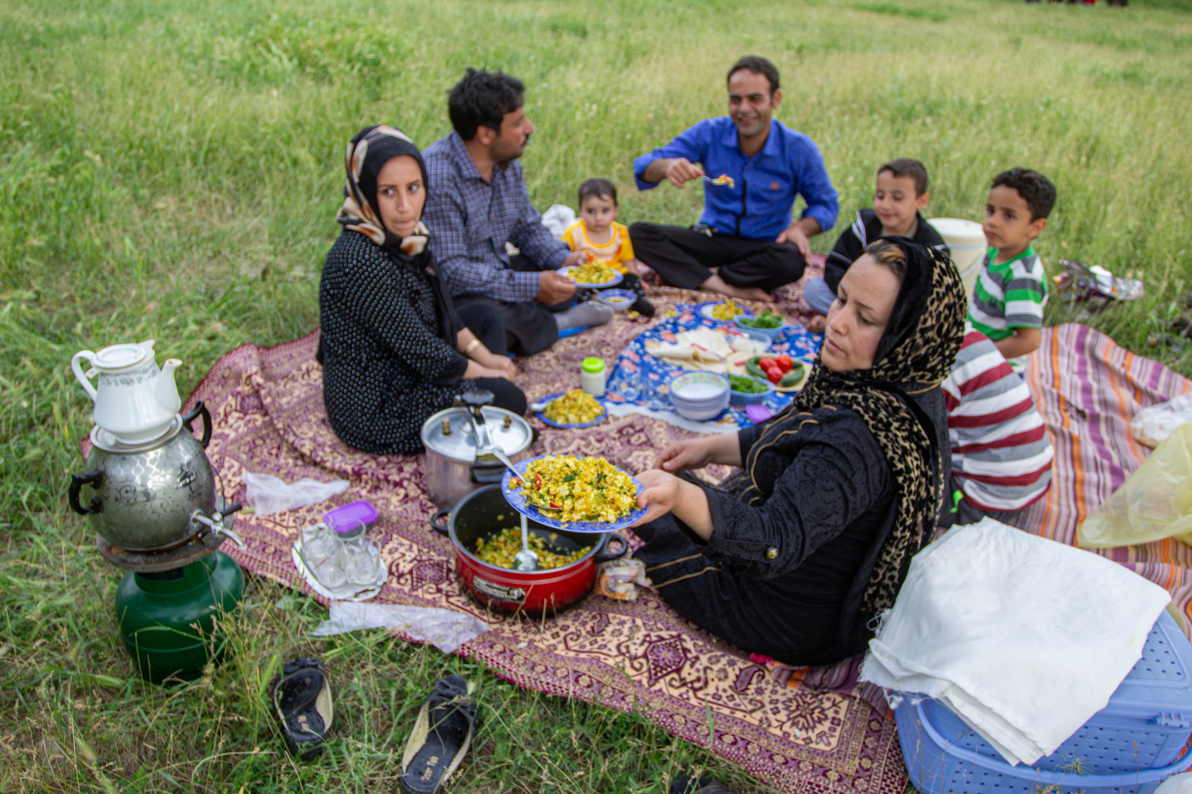 مراسم پنجاه بهدر در قزوین، عکس از مھدی معتمد
